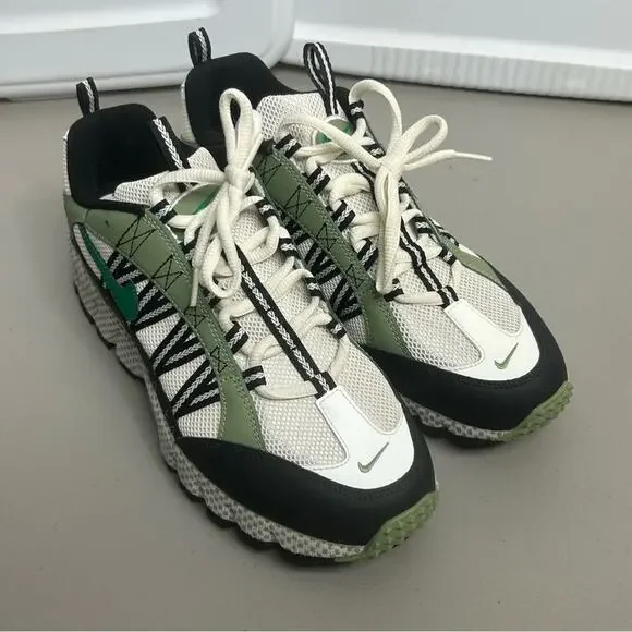 Nike Air Humara Sneaker Shoes QS Oil Green White Black FJ7098-301 Mens Size 10